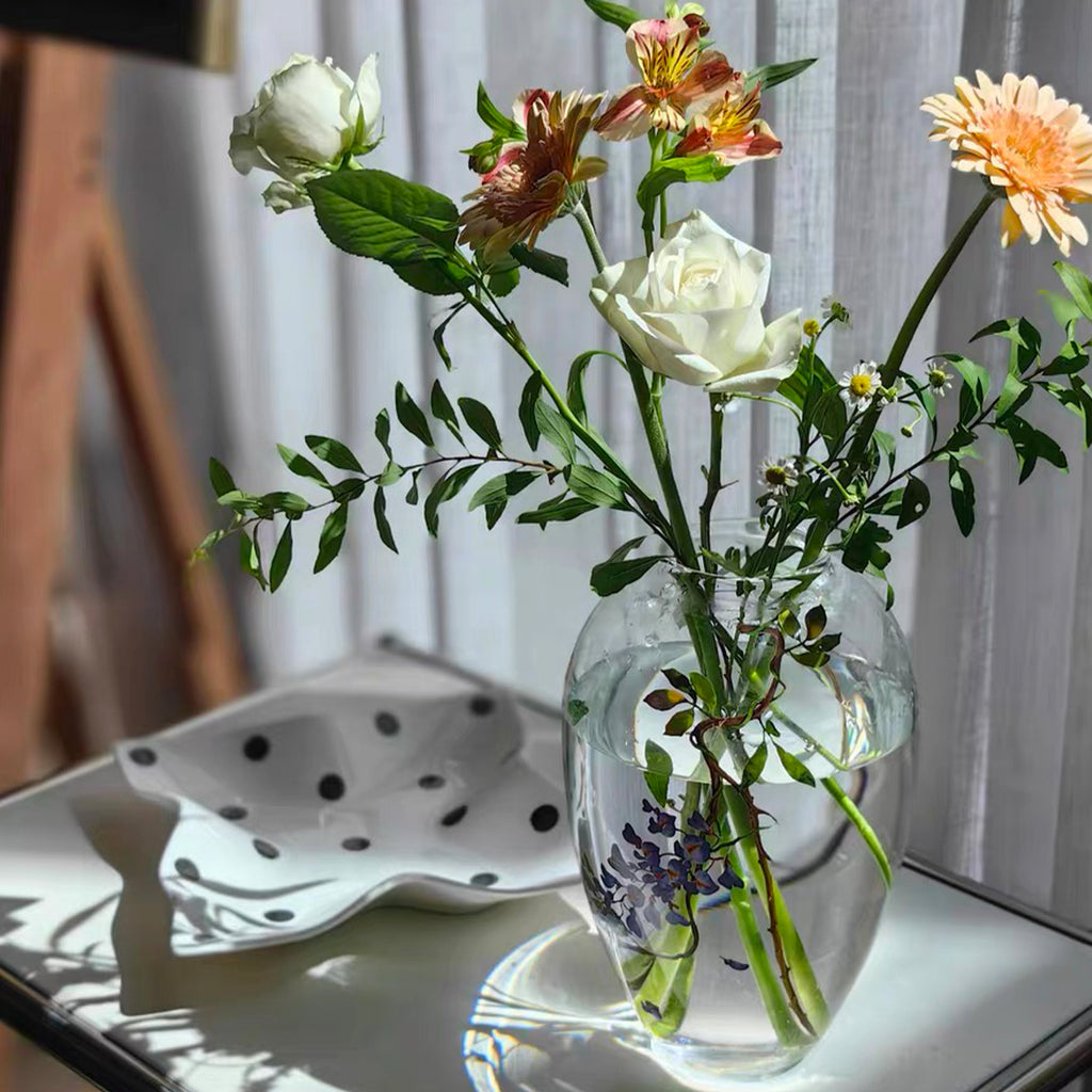 Lush Wisteria Bloom Vase