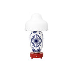 Cerunelle Azure Bloom Table Lamp