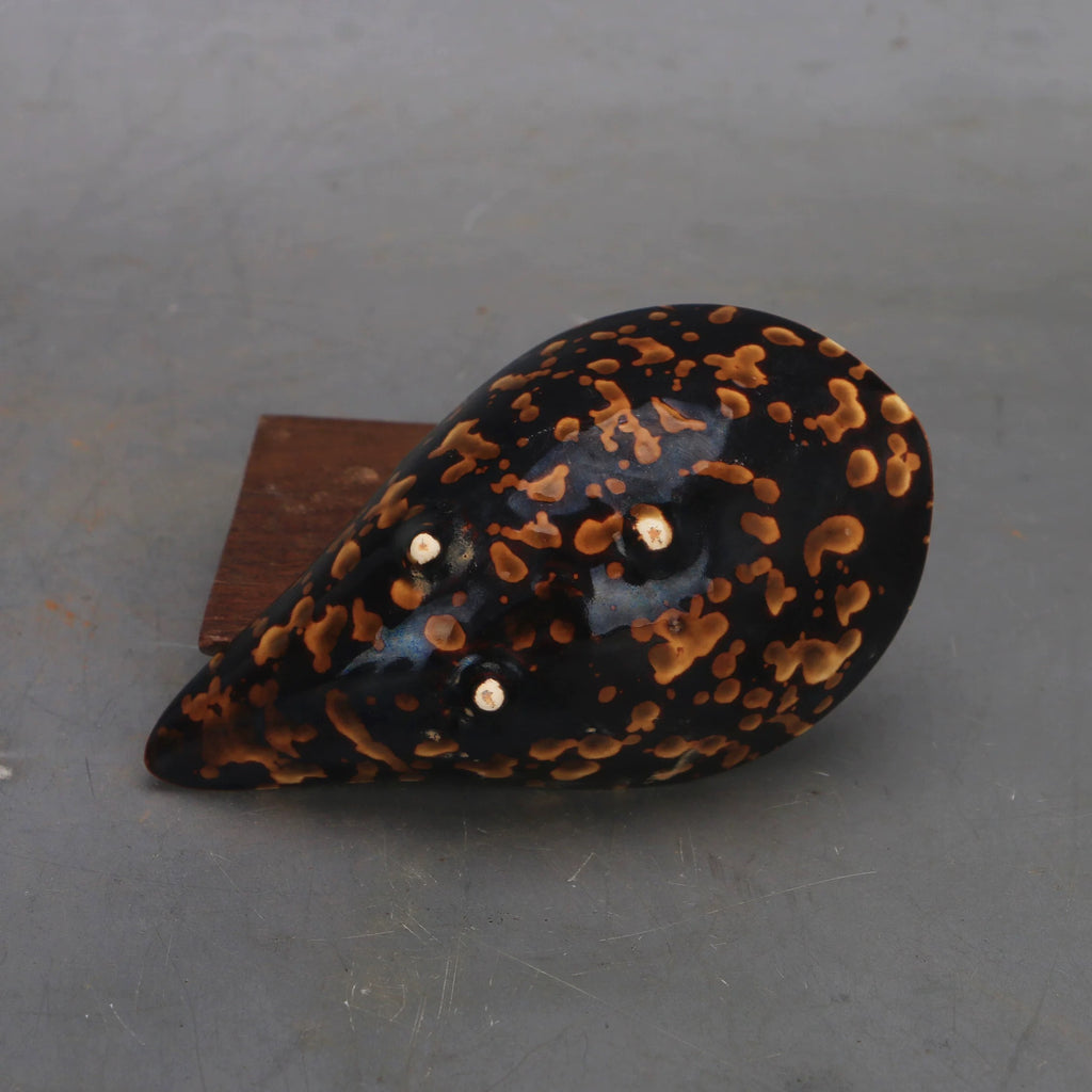 Song Dynasty-Inspired Tortoise Shell Leaf Tray
