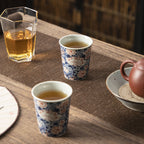 Goldfish Dance Porcelain Cup