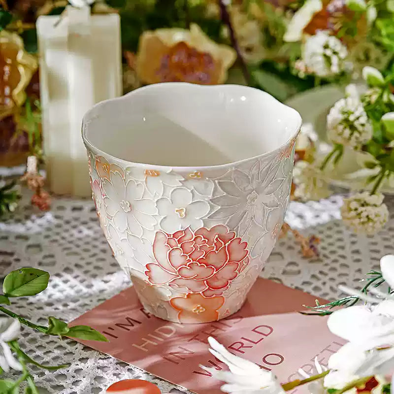 Floral Elegance Tea Set
