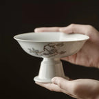 Celadon Plum Fruit/Dessert Plate