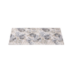 Ink Blossom – Floral Brocade Gongfu Tea Mat