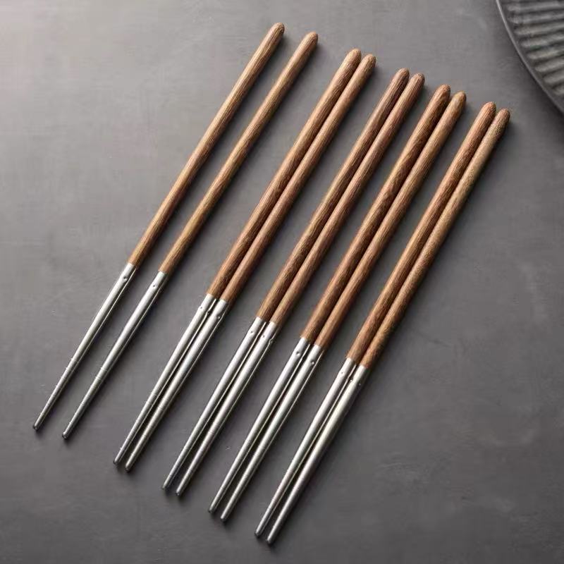 Kuro Wenge Steel Chopsticks
