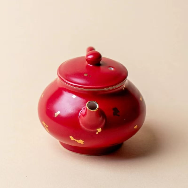 Red Glow Teapot