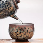 Tenmoku - Glacier Teapot